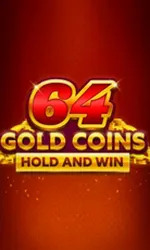 64 Gold Coins Hold and Win